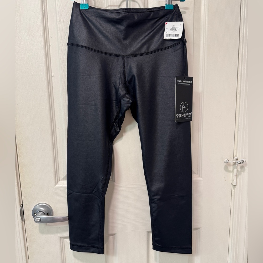 90 Degree By Reflex Black Leggings